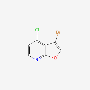 3-Bromo-4-chlorofuro[2,3-b]pyridine