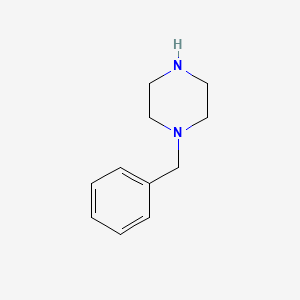molecular formula C11H16N2 B3395278 1-苄基哌嗪 CAS No. 2759-28-6