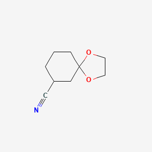 1,4-Dioxaspiro[4.5]decane-7-carbonitrile