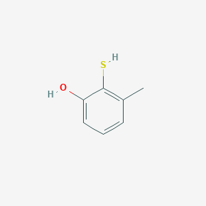 molecular formula C7H8OS B3395385 2-Mercapto-3-methylphenol CAS No. 470453-79-3