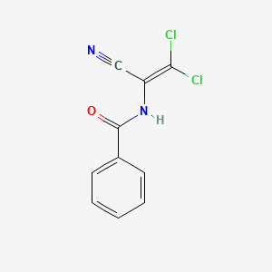 N-(2,2-dichloro-1-cyanoethenyl)benzamide