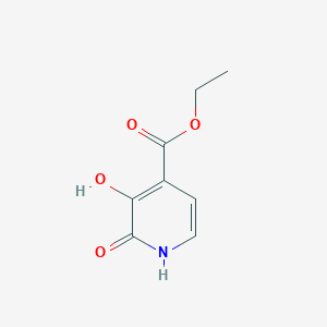 1,2-Dihydro-3-hydroxy-2-oxo-4-pyridinecarboxylic acid ethyl ester