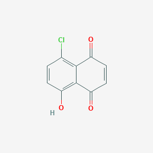 5-Chloro-8-hydroxynaphthalene-1,4-dione