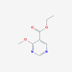 molecular formula C8H10N2O3 B3395542 Ethyl 4-methoxypyrimidine-5-carboxylate CAS No. 71133-21-6