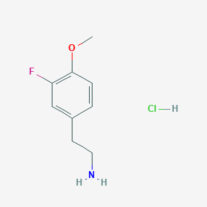 2-(3-Fluoro-4-methoxyphenyl)ethylamine hydrochloride