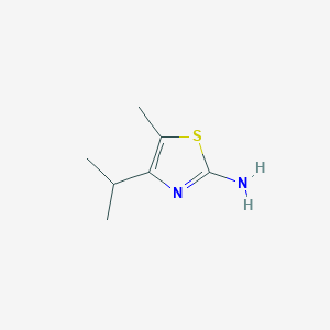 molecular formula C7H12N2S B033956 2-Amino-4-isopropyl-5-methylthiazole CAS No. 101012-43-5