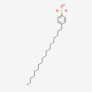 molecular formula C24H42O3S B3395622 4-Octadecylbenzenesulfonic acid CAS No. 79840-57-6