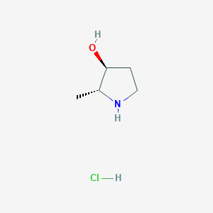 (2R,3S)-2-methyl-pyrrolidin-3-ol hydrochloride