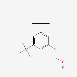 molecular formula C16H26O B3395636 2-(3,5-Di-tert-butylphenyl)ethanol CAS No. 858859-67-3