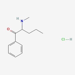 molecular formula C12H18ClNO B3395639 Pentedrone hydrochloride CAS No. 879669-95-1