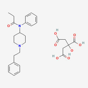 molecular formula C28H36N2O8 B3395730 Fentanyl citrate CAS No. 990-73-8