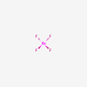 molecular formula F4Xe B3395799 Xenon tetrafluoride CAS No. 13709-61-0