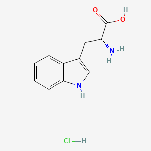 molecular formula C11H13ClN2O2 B3395865 D-Tryptophan hydrochloride CAS No. 36760-44-8