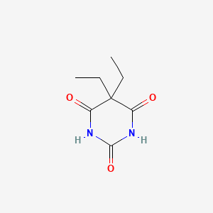 molecular formula C8H12N2O3 B3395916 巴比妥 CAS No. 57-44-3