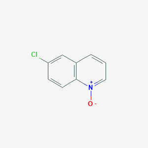 molecular formula C9H6ClNO B3395962 6-Chloroquinoline 1-oxide CAS No. 6563-10-6