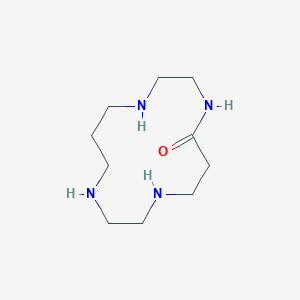 molecular formula C10H22N4O B3395998 1,4,8,11-Tetrazacyclotetradecan-5-one CAS No. 85828-26-8
