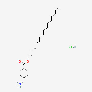 molecular formula C24H48ClNO2 B3396022 Cetyl tranexamate hydrochloride CAS No. 913541-96-5