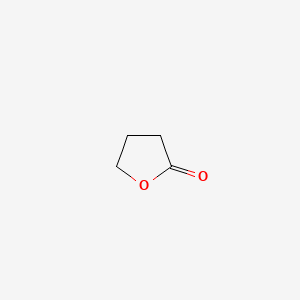 molecular formula C4H6O2 B3396035 gamma-Butyrolactone CAS No. 96-48-0