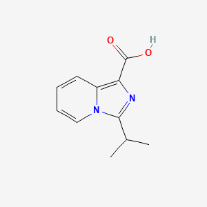 3-Isopropylimidazo[1,5-a]pyridine-1-carboxylic acid