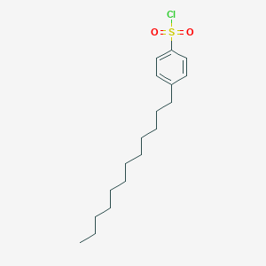 molecular formula C18H29ClO2S B033973 p-Dodecylbenzenesulphonyl chloride CAS No. 52499-14-6
