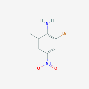 molecular formula C7H7BrN2O2 B033979 2-Bromo-6-methyl-4-nitroaniline CAS No. 102170-56-9