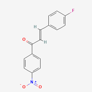 B3399005 4-Fluoro-4'-nitrochalcone CAS No. 102692-39-7