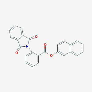 molecular formula C25H15NO4 B339936 Naphthalen-2-yl 2-(1,3-dioxoisoindol-2-yl)benzoate 