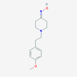 N-[1-[2-(4-Methoxyphenyl)ethyl]piperidin-4-ylidene]hydroxylamine