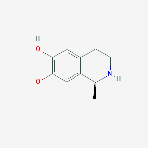 molecular formula C11H15NO2 B000034 (-)-Salsoline CAS No. 89-31-6