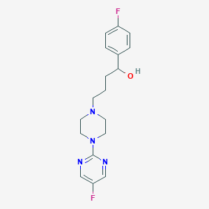 molecular formula C18H22F2N4O B034006 BMY 14802 CAS No. 105565-56-8