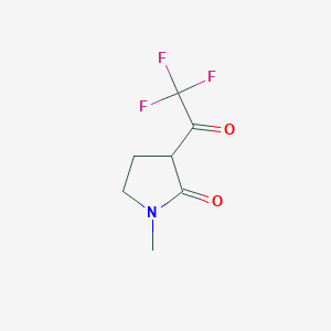 1-Methyl-3-(trifluoroacetyl)-2-pyrrolidinone