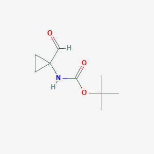 B034031 Tert-butyl (1-formylcyclopropyl)carbamate CAS No. 107259-06-3