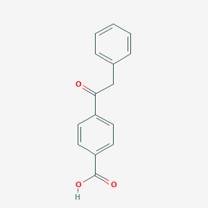4-(1-Oxo-2-phenylethyl)benzoic acid