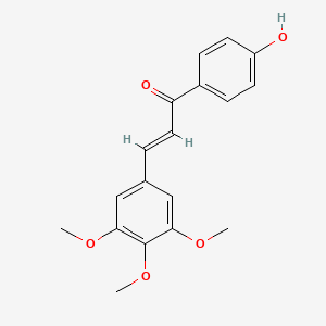 (E)-1-(4-hydroxyphenyl)-3-(3,4,5-trimethoxyphenyl)prop-2-en-1-one