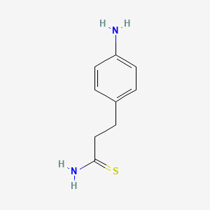 3-(4-Aminophenyl)propanethioamide
