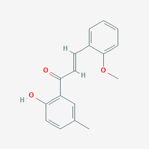 B3405889 2'-Hydroxy-5'-methyl-2-methoxychalcone CAS No. 1632119-65-3