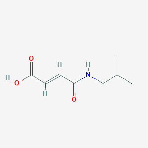 molecular formula C8H13NO3 B3405922 (E)-4-(isobutylamino)-4-oxobut-2-enoic acid CAS No. 174204-82-1