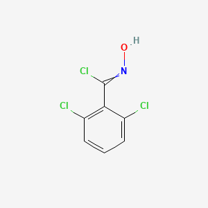 molecular formula C7H4Cl3NO B3405939 (Z)-2,6-dichloro-N-hydroxybenzimidoyl chloride CAS No. 1782938-75-3