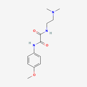 molecular formula C13H19N3O3 B3405946 N1-(2-(dimethylamino)ethyl)-N2-(4-methoxyphenyl)oxalamide CAS No. 17894-51-8
