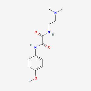 N1-(2-(dimethylamino)ethyl)-N2-(4-methoxyphenyl)oxalamide