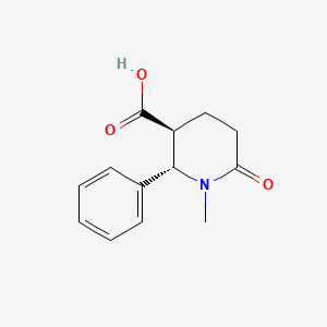 (2S,3S)-1-methyl-6-oxo-2-phenylpiperidine-3-carboxylic acid