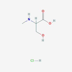 3-Hydroxy-2-(methylamino)propanoic acid hydrochloride