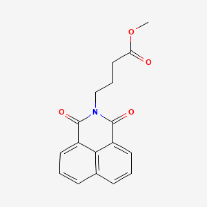 molecular formula C17H15NO4 B3406294 methyl 4-(1,3-dioxo-1H-benzo[de]isoquinolin-2(3H)-yl)butanoate CAS No. 297138-63-7