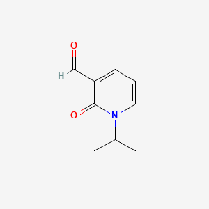 molecular formula C9H11NO2 B3407459 N-Isopropyl-3-formyl-2(1H)-pyridone CAS No. 65824-05-7