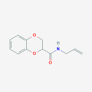 B3407513 n-(Prop-2-en-1-yl)-2,3-dihydro-1,4-benzodioxine-2-carboxamide CAS No. 68281-25-4
