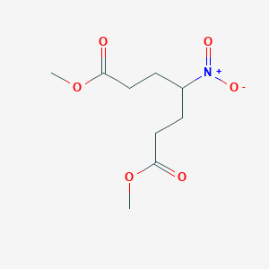 Dimethyl 4-nitroheptanedioate