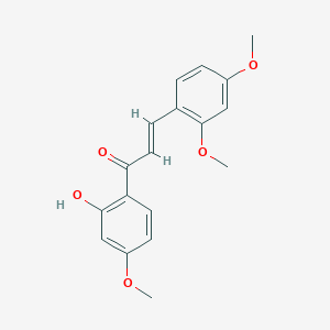 molecular formula C18H18O5 B3407718 2'-Hydroxy-2,4,4'-trimethoxychalcone CAS No. 84426-23-3