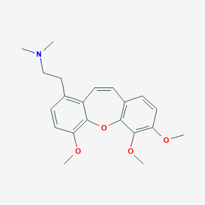 molecular formula C21H25NO4 B034118 Secosarcocapnine CAS No. 110883-34-6