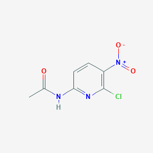 Acetamide, N-(6-chloro-5-nitro-2-pyridyl)-