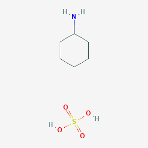 molecular formula C6H15NO4S B034133 Cyclohexylamine sulfate CAS No. 19834-02-7
